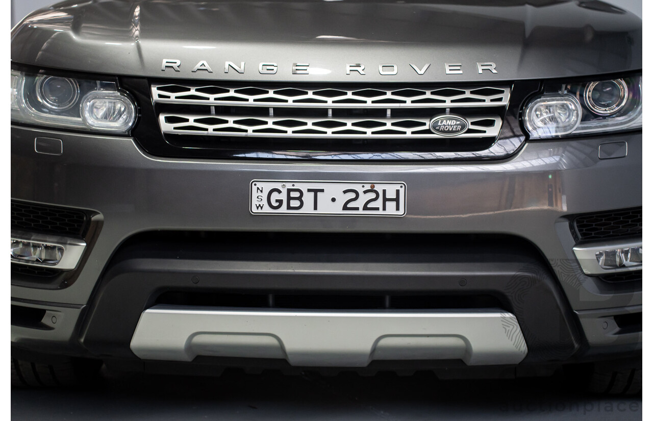 06/2016 Land Rover Range Rover Sport SDV6 HSE (AWD) L494 MY20 4d Wagon Corris Grey Metallic Turbo Diesel 3.0L