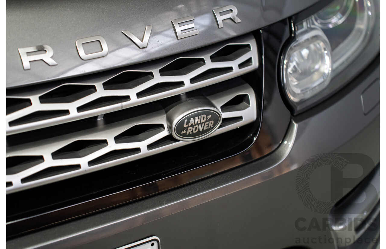 06/2016 Land Rover Range Rover Sport SDV6 HSE (AWD) L494 MY20 4d Wagon Corris Grey Metallic Turbo Diesel 3.0L