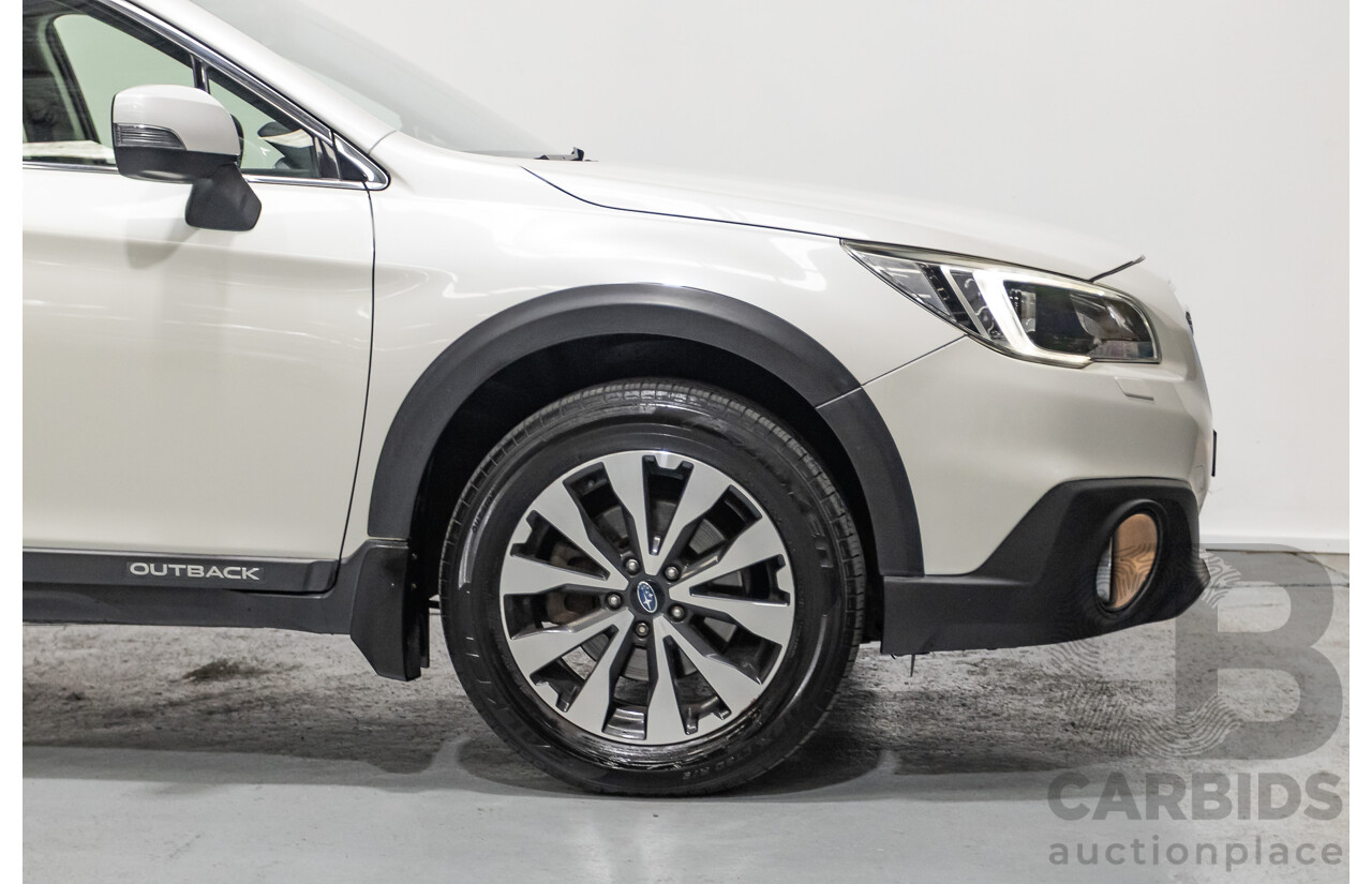 10/2015 Subaru Outback 2.5i Premium (AWD) MY15 4d Wagon Crystal White Pearl 2.5L