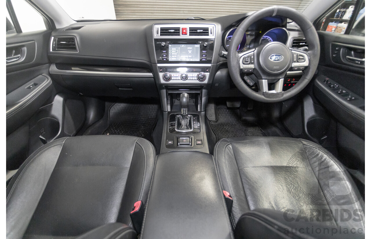 10/2015 Subaru Outback 2.5i Premium (AWD) MY15 4d Wagon Crystal White Pearl 2.5L