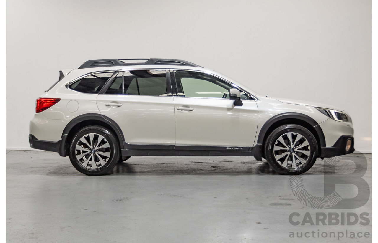 10/2015 Subaru Outback 2.5i Premium (AWD) MY15 4d Wagon Crystal White Pearl 2.5L