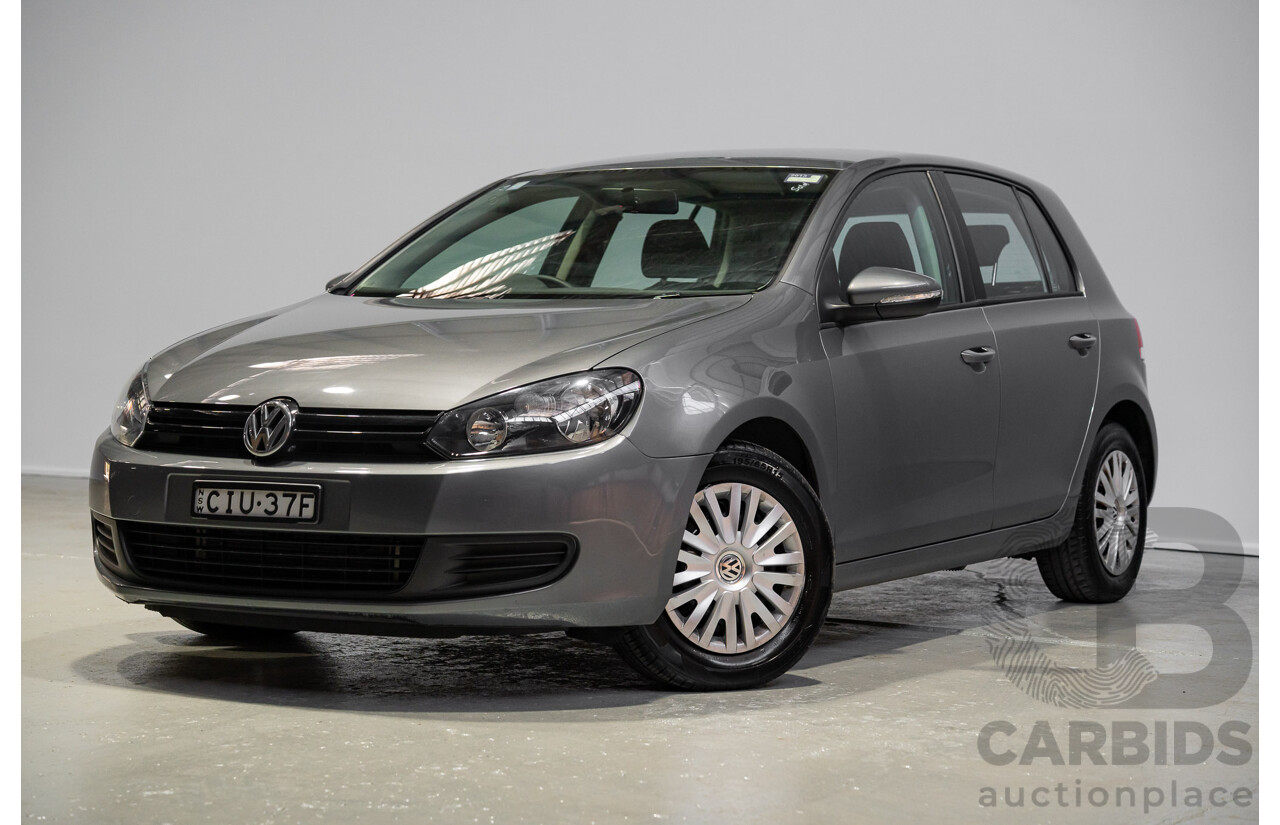 08/2012 Volkswagen Golf 77 TSI 1K MY13 5D Hatchback Grey Turbo 1.2L