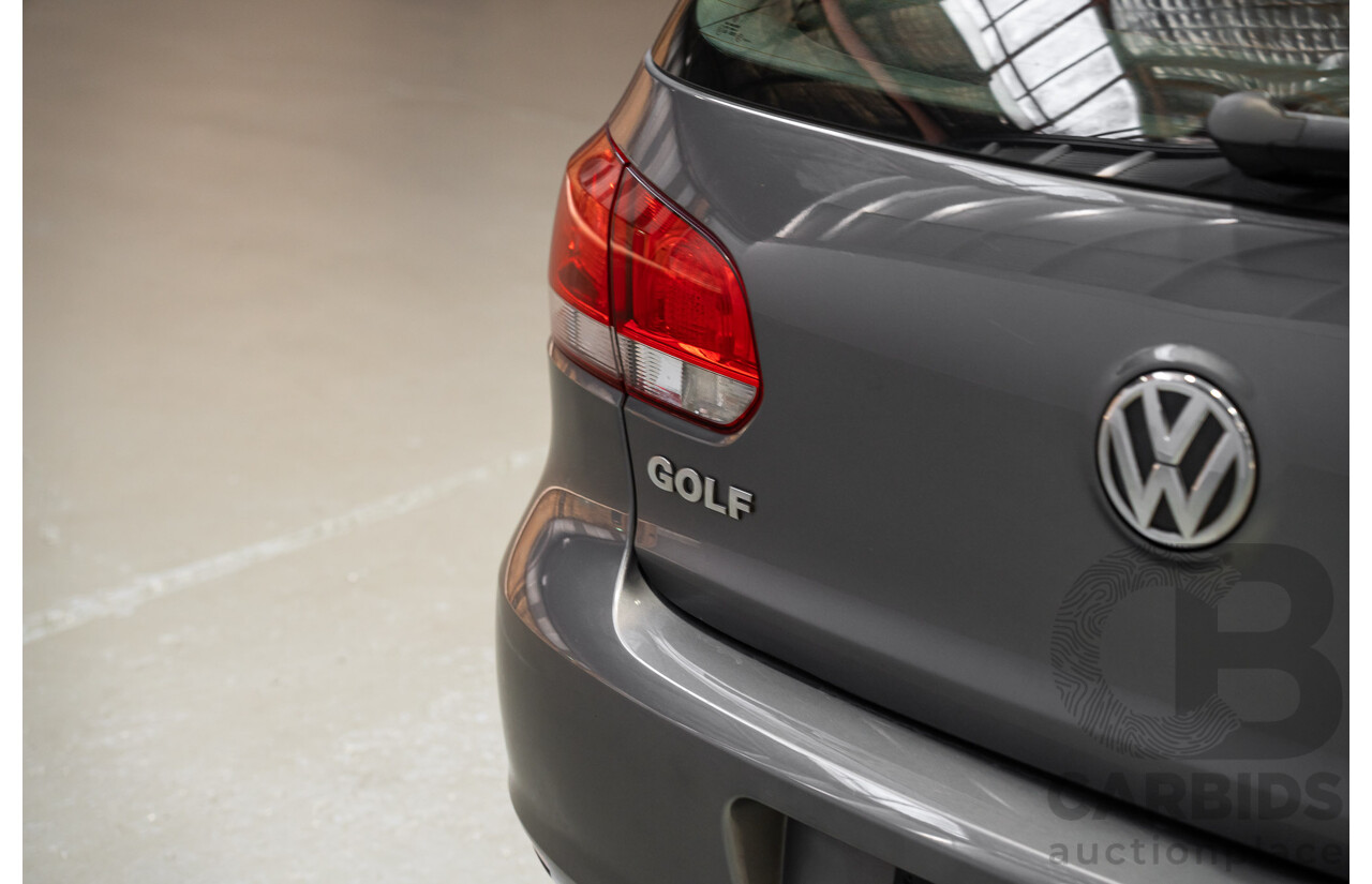 08/2012 Volkswagen Golf 77 TSI 1K MY13 5D Hatchback Grey Turbo 1.2L
