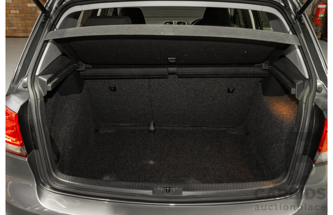 08/2012 Volkswagen Golf 77 TSI 1K MY13 5D Hatchback Grey Turbo 1.2L