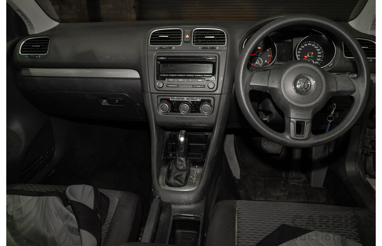 08/2012 Volkswagen Golf 77 TSI 1K MY13 5D Hatchback Grey Turbo 1.2L