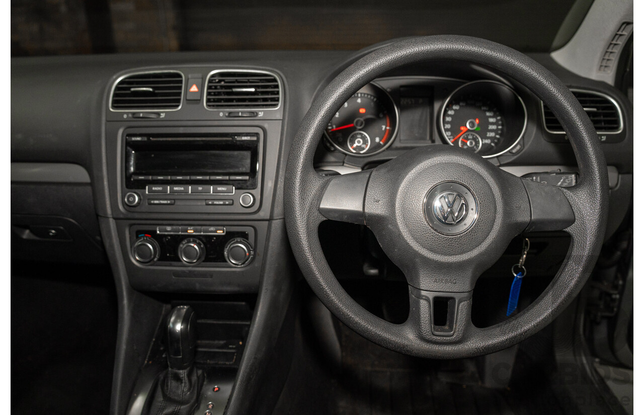 08/2012 Volkswagen Golf 77 TSI 1K MY13 5D Hatchback Grey Turbo 1.2L