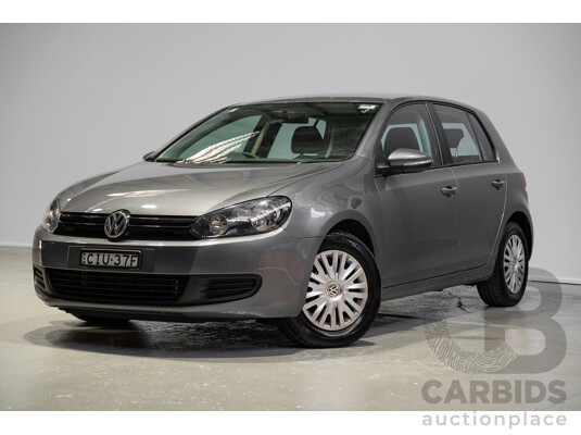 08/2012 Volkswagen Golf 77 TSI 1K MY13 5D Hatchback Grey Turbo 1.2L