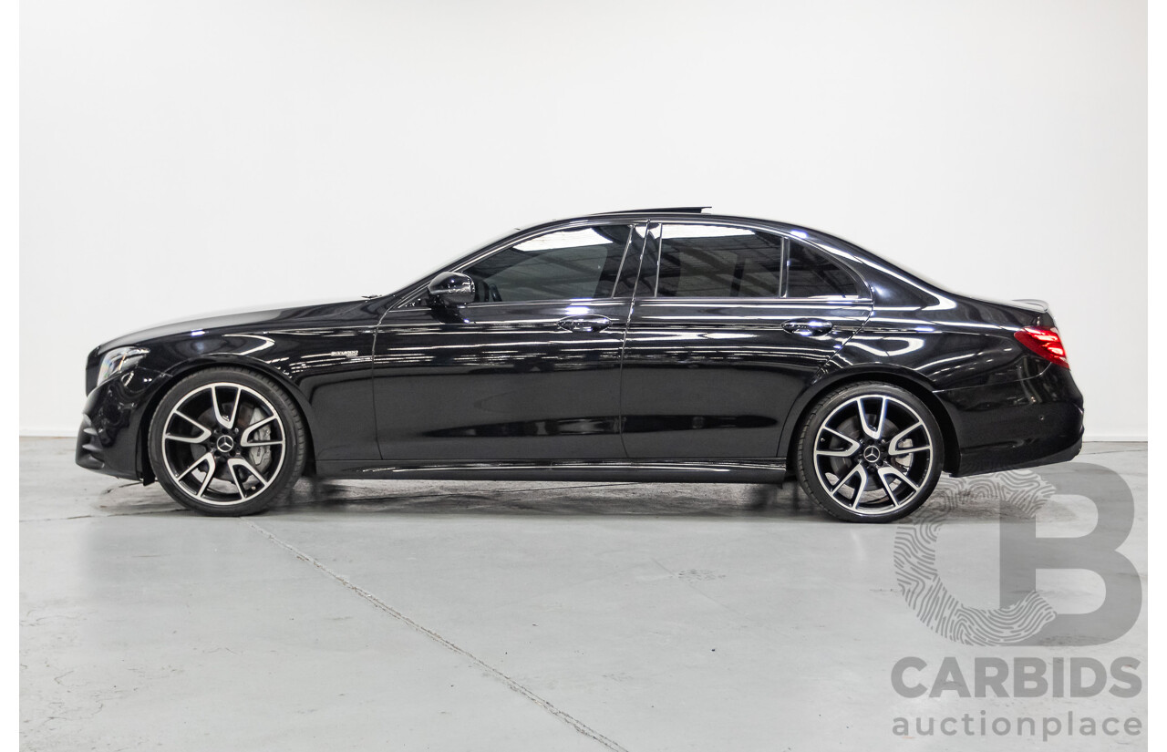 6/2017 Mercedes-Benz E43 AMG (AWD) 213 4d Sedan Obsidian Black Metallic Twin Turbo V6 3.0L
