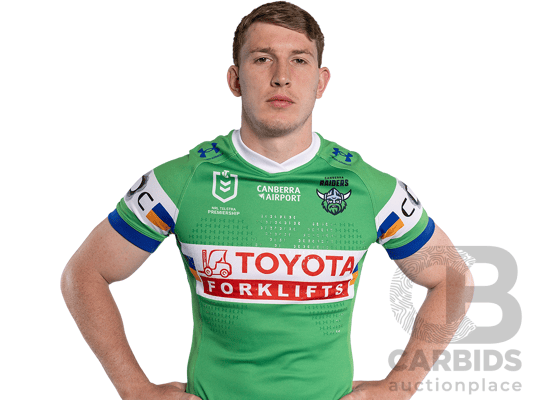 19. Matty Nicholson - Match Worn and Signed Canberra Raiders 2026 Indigenous Round Jersey - Round 23 v Knights - Proceeds towards the Raiders Foundation