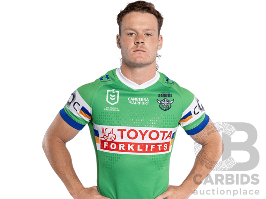 6. Ethan Strange - Match Worn and Signed Canberra Raiders 2026 Indigenous Round Jersey - Round 23 v Knights - Proceeds towards the Raiders Foundation
