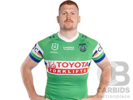 8. Corey Horsburgh - Match Worn and Signed Canberra Raiders 2026 Indigenous Round Jersey - Round 23 v Knights - Proceeds towards the Raiders Foundation