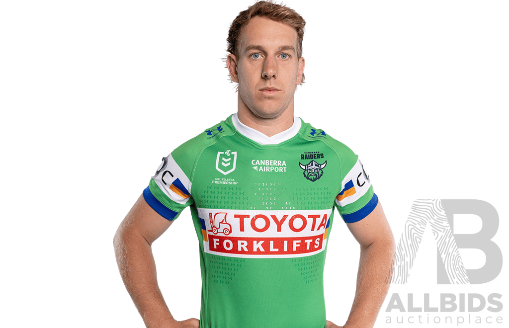 11. Zac Hosking - Match Worn and Signed Canberra Raiders 2026 Indigenous Round Jersey - Round 23 v Knights - Proceeds towards the Raiders Foundation