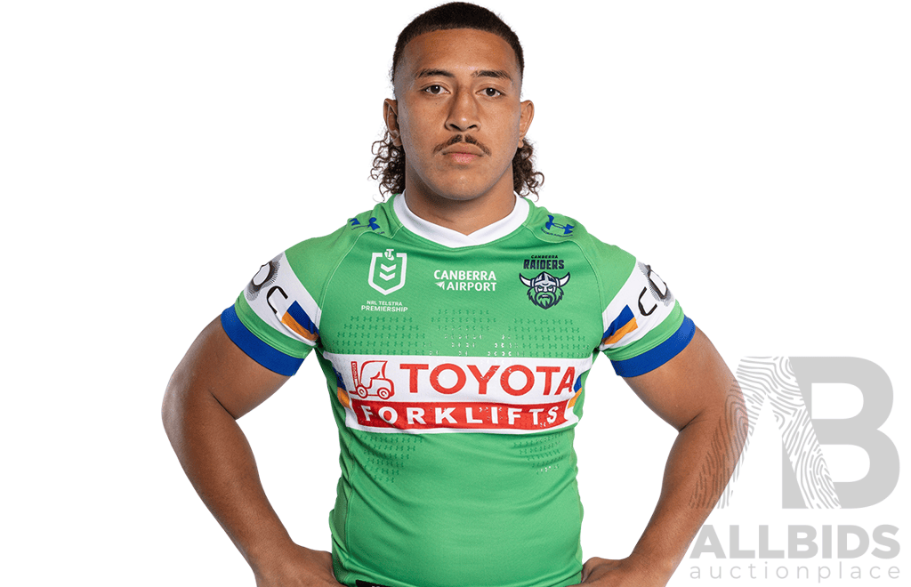 12. Ata Mariota - Match Worn and Signed Canberra Raiders 2026 Indigenous Round Jersey - Round 23 v Knights - Proceeds towards the Raiders Foundation