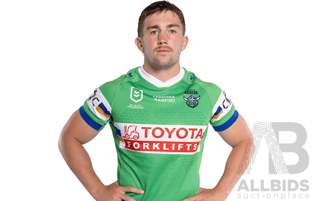 15. Joe Roddy - Match Worn and Signed Canberra Raiders 2026 Indigenous Round Jersey - Round 23 v Knights - Proceeds towards the Raiders Foundation