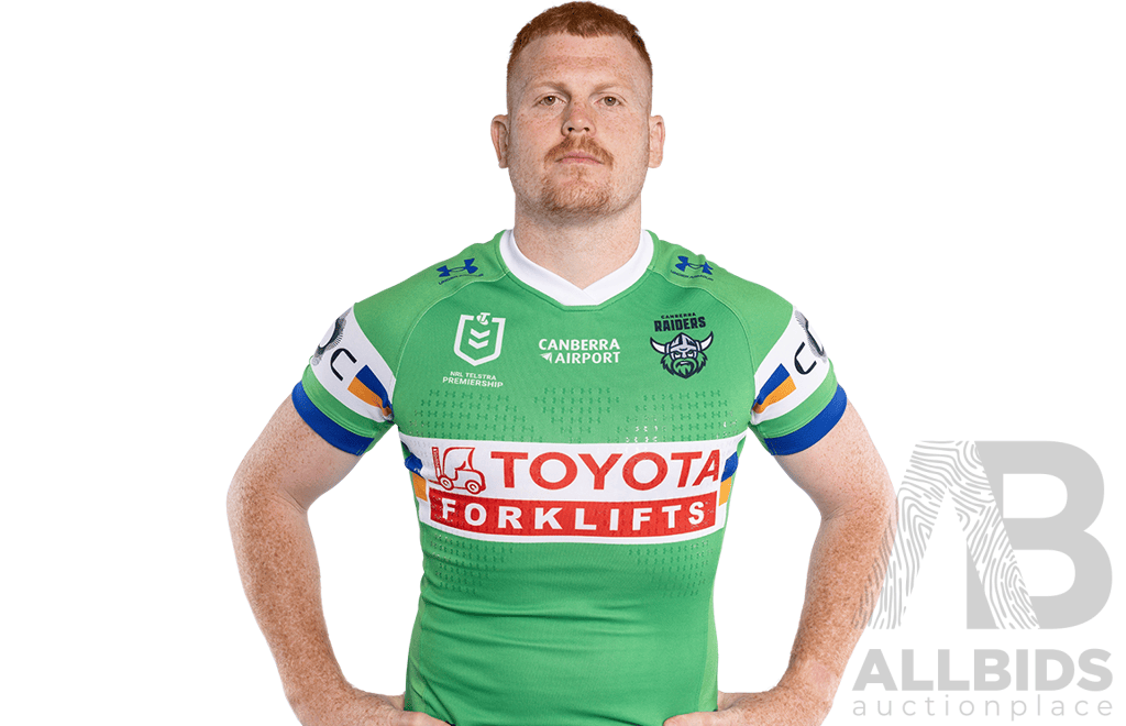 8. Corey Horsburgh - Match Worn and Signed Canberra Raiders 2026 Indigenous Round Jersey - Round 23 v Knights - Proceeds towards the Raiders Foundation