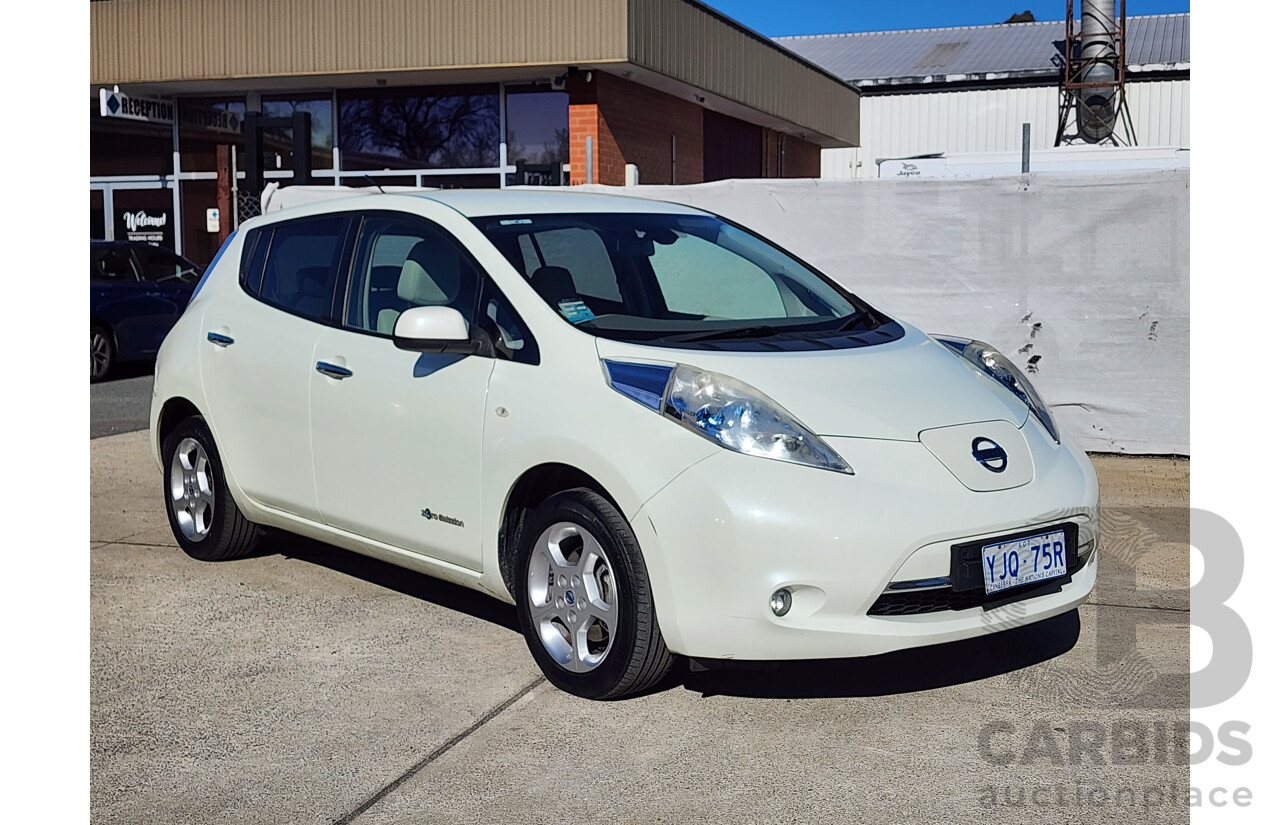 08/2013 Nissan Leaf ZE0 5d Hatchback White 0.0
