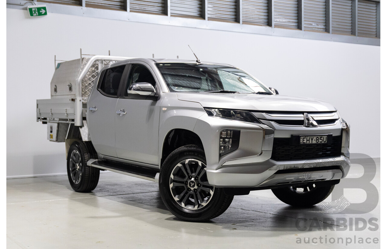01/2020 Mitsubishi Triton GLX-R (4x4) MY20 Double Cab P/Up Silver Turbo Diesel 2.4L