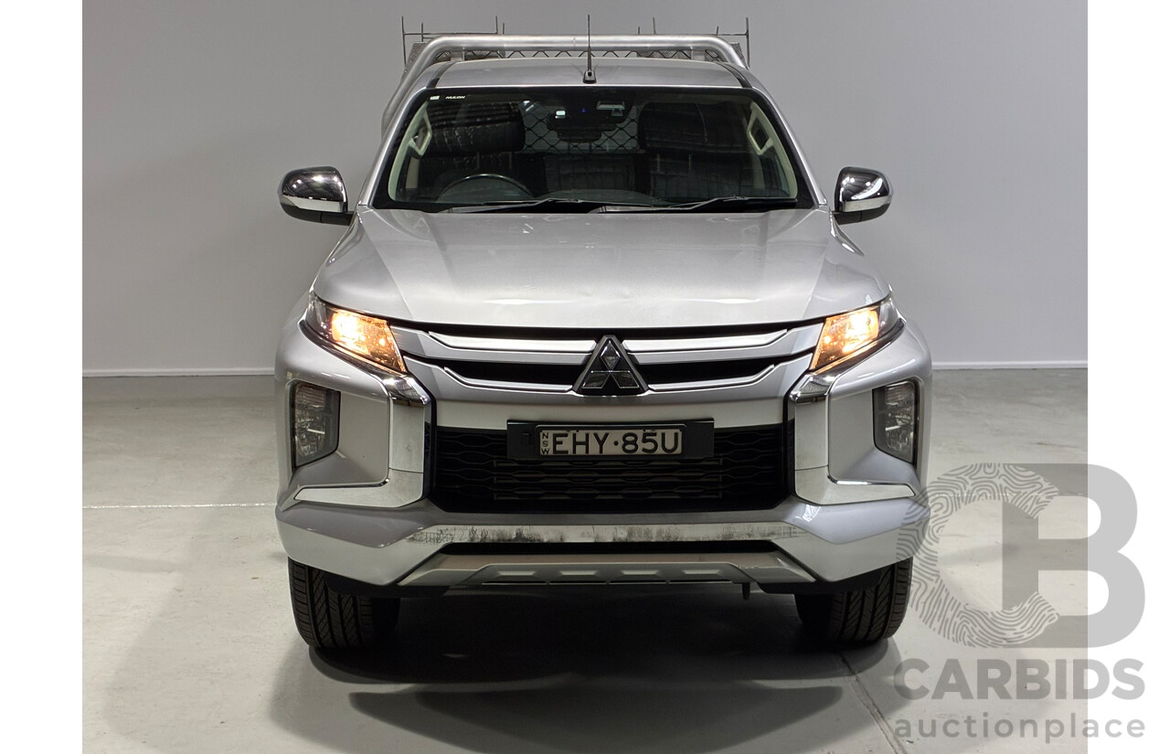 01/2020 Mitsubishi Triton GLX-R (4x4) MY20 Double Cab P/Up Silver Turbo Diesel 2.4L