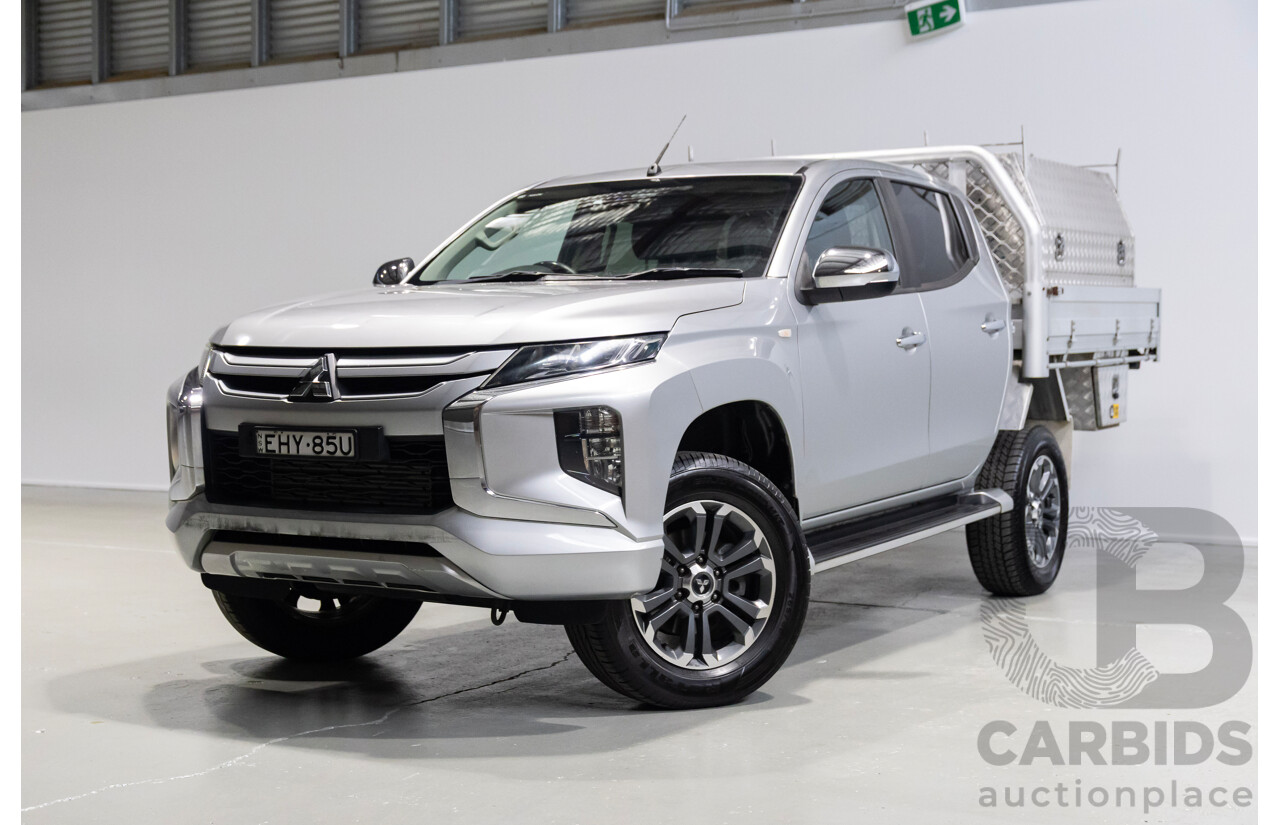 01/2020 Mitsubishi Triton GLX-R (4x4) MY20 Double Cab P/Up Silver Turbo Diesel 2.4L
