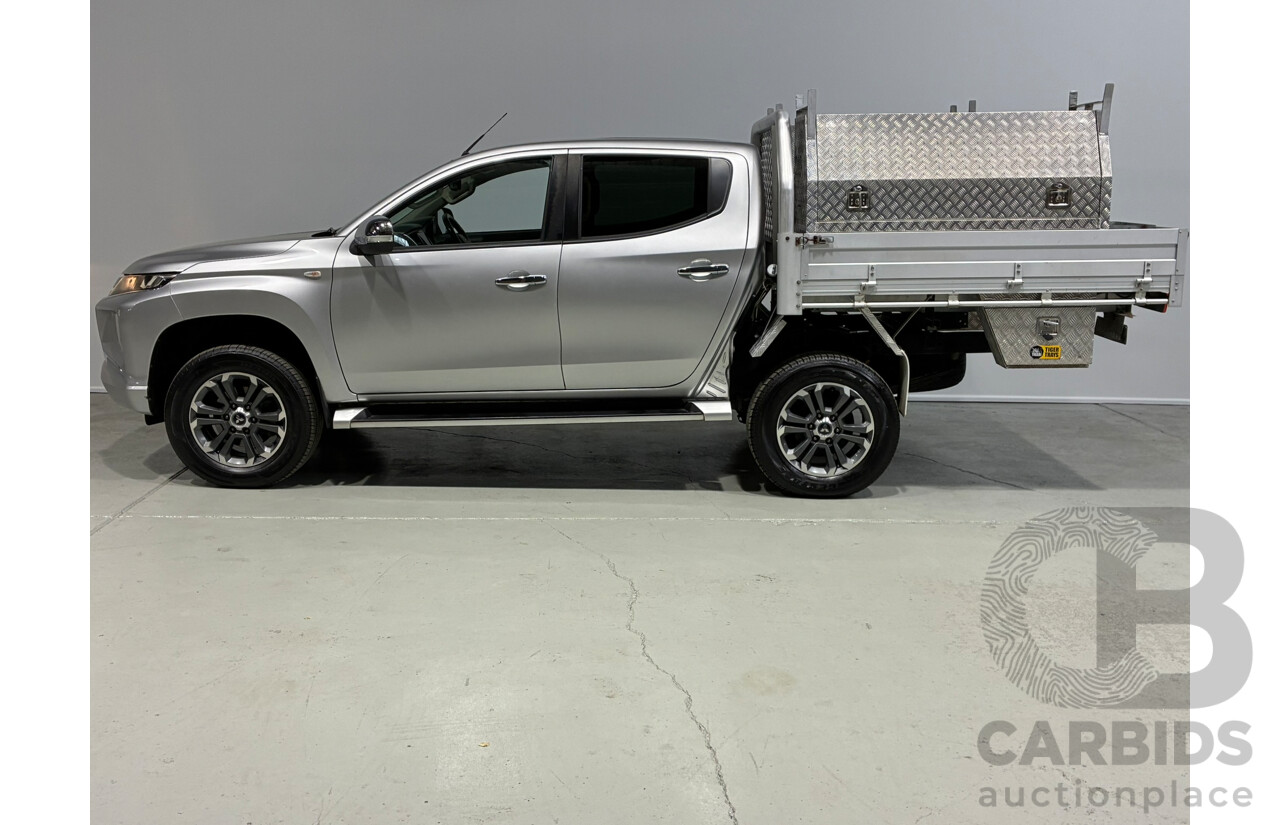 01/2020 Mitsubishi Triton GLX-R (4x4) MY20 Double Cab P/Up Silver Turbo Diesel 2.4L