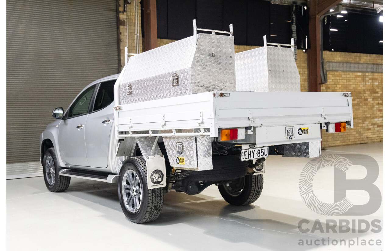 01/2020 Mitsubishi Triton GLX-R (4x4) MY20 Double Cab P/Up Silver Turbo Diesel 2.4L