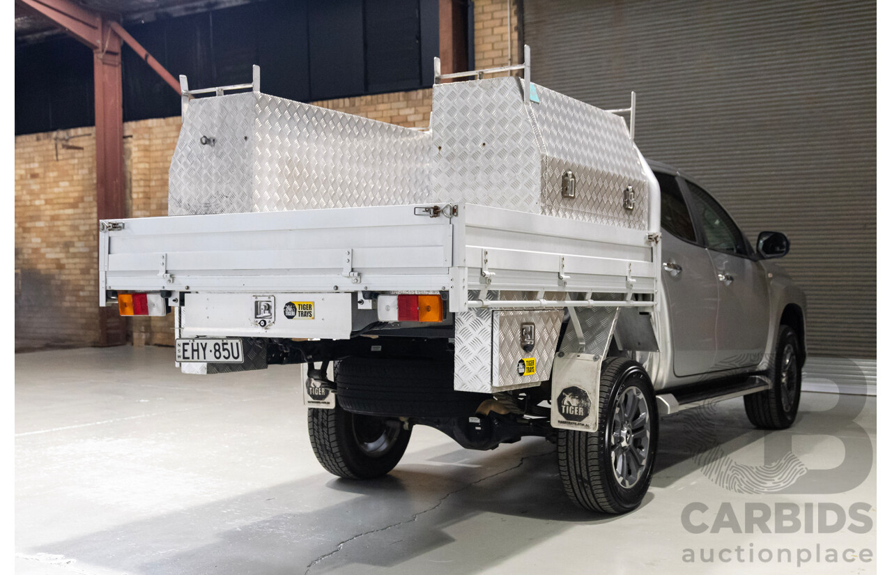 01/2020 Mitsubishi Triton GLX-R (4x4) MY20 Double Cab P/Up Silver Turbo Diesel 2.4L