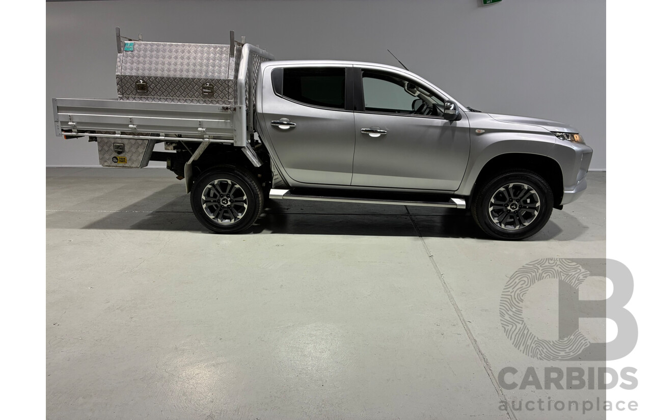 01/2020 Mitsubishi Triton GLX-R (4x4) MY20 Double Cab P/Up Silver Turbo Diesel 2.4L