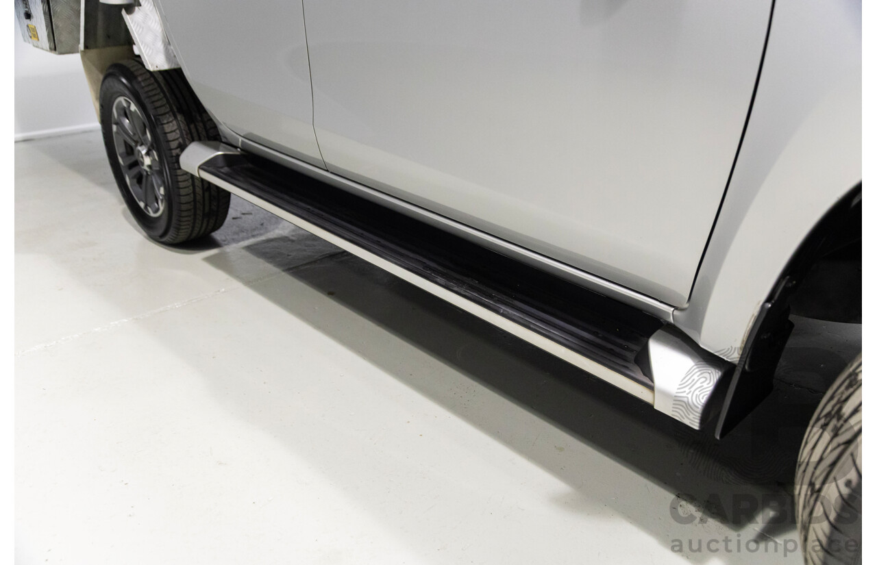 01/2020 Mitsubishi Triton GLX-R (4x4) MY20 Double Cab P/Up Silver Turbo Diesel 2.4L