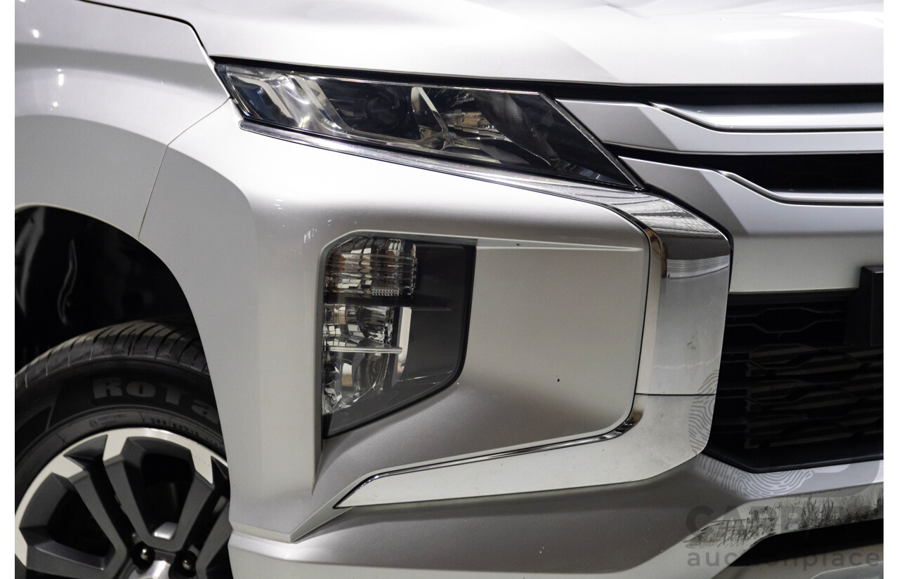 01/2020 Mitsubishi Triton GLX-R (4x4) MY20 Double Cab P/Up Silver Turbo Diesel 2.4L