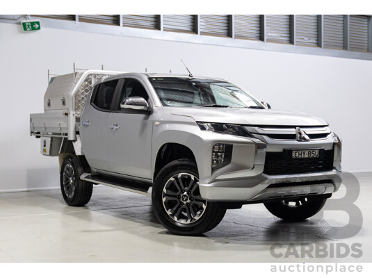 01/2020 Mitsubishi Triton GLX-R (4x4) MY20 Double Cab P/Up Silver Turbo Diesel 2.4L
