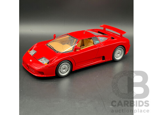 BURAGO Bugatti EB 110 (1991) 1:18 Scale Model Car 3055