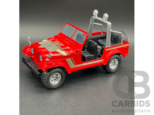 BURAGO Jeep Wrangler 1:24 Scale Model Car 0197