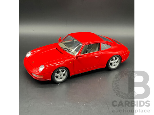 BURAGO Porsche Carrera (1993) 1:18 Scale Model Car 3050