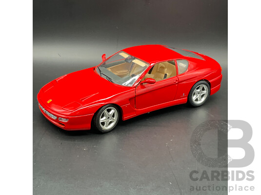 BURAGO Ferrari 456 GT (1992) 1:18 Scale Model Car 3036