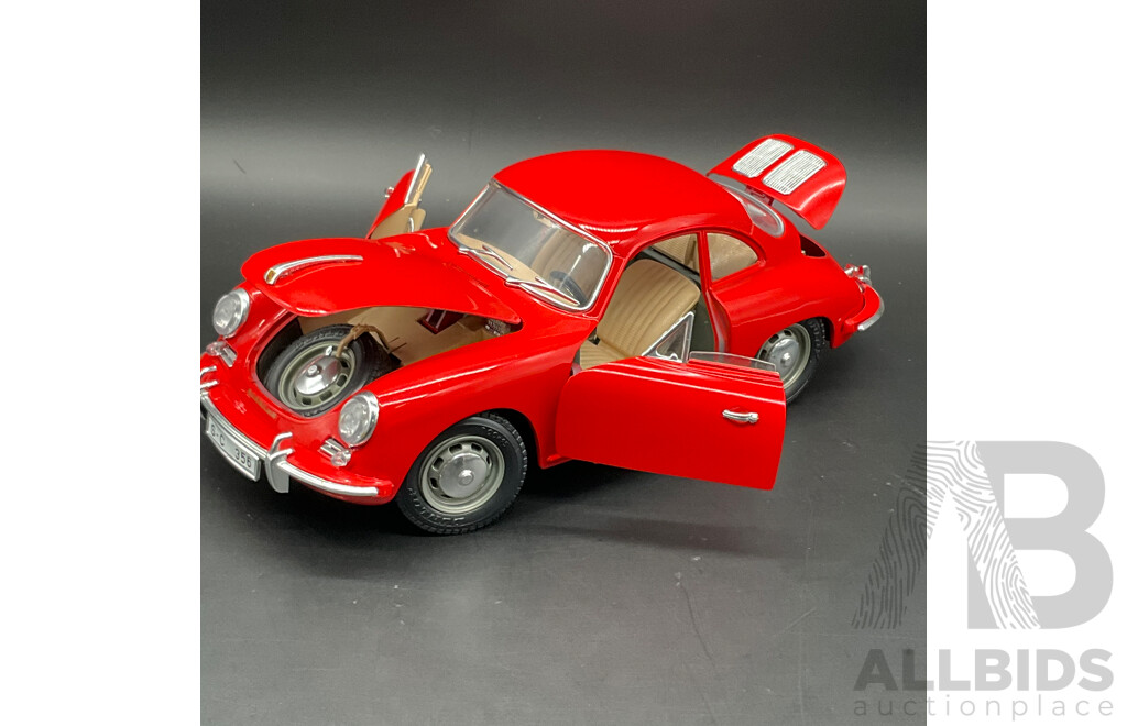 BURAGO Porsche 356B Coupe (1961) 1:18 Scale Model Car 3021