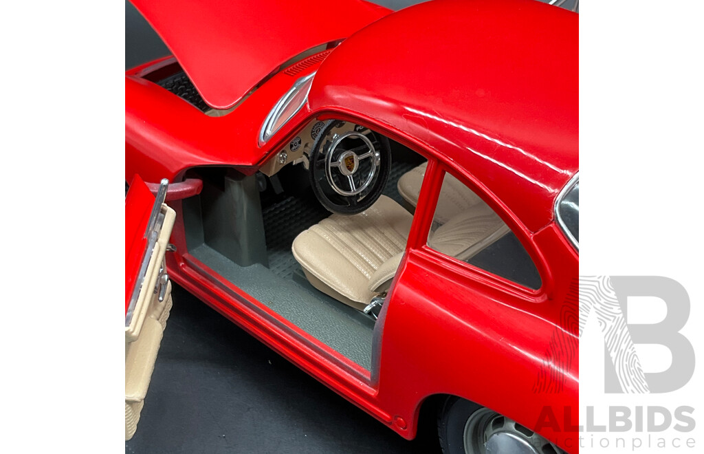 BURAGO Porsche 356B Coupe (1961) 1:18 Scale Model Car 3021
