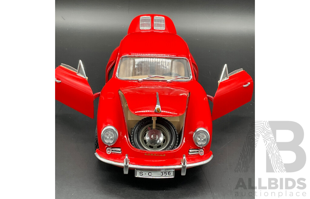 BURAGO Porsche 356B Coupe (1961) 1:18 Scale Model Car 3021