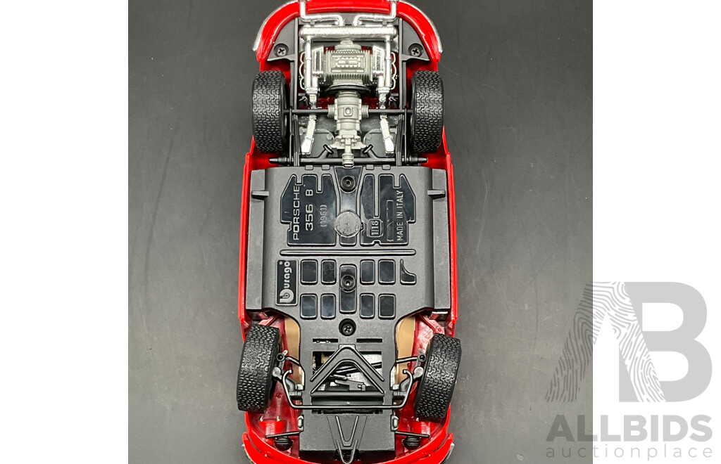 BURAGO Porsche 356B Coupe (1961) 1:18 Scale Model Car 3021