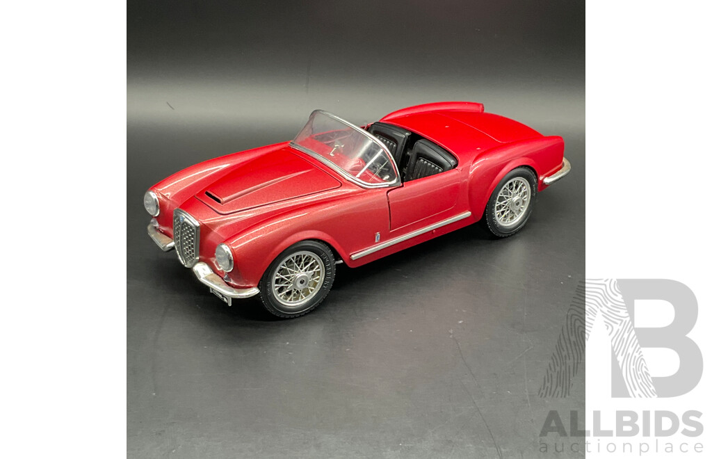 BURAGO Lancia Aurelia B24 Spider (1955) 1:18 Scale Model Car 3010