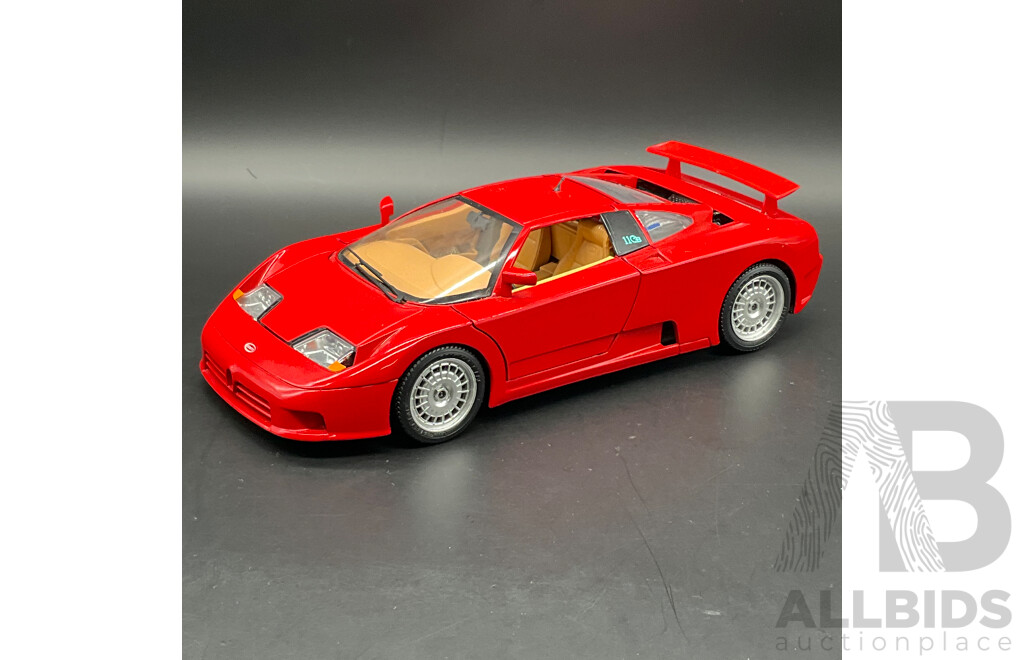 BURAGO Bugatti EB 110 (1991) 1:18 Scale Model Car 3055