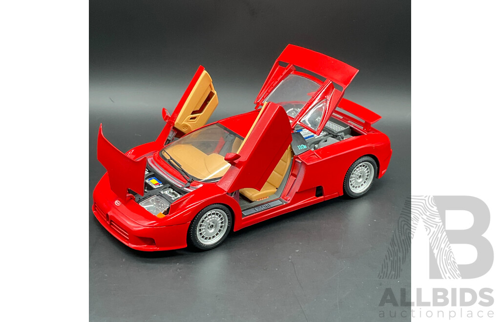 BURAGO Bugatti EB 110 (1991) 1:18 Scale Model Car 3055