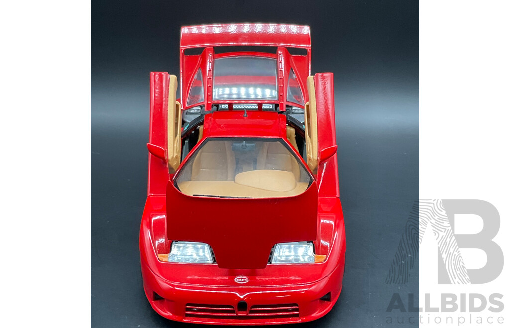 BURAGO Bugatti EB 110 (1991) 1:18 Scale Model Car 3055