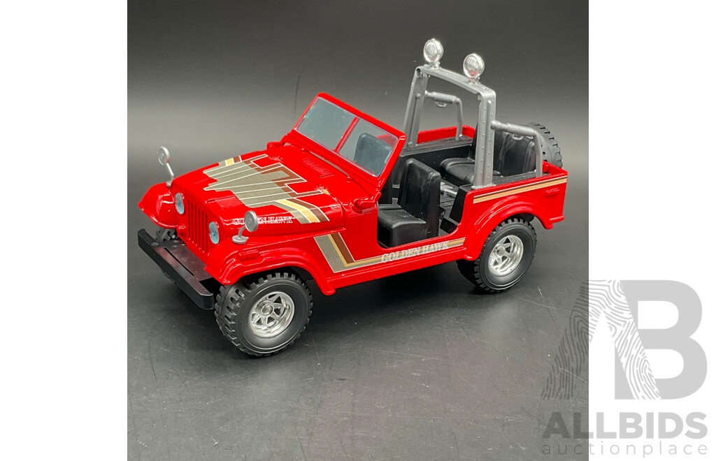 BURAGO Jeep Wrangler 1:24 Scale Model Car 0197
