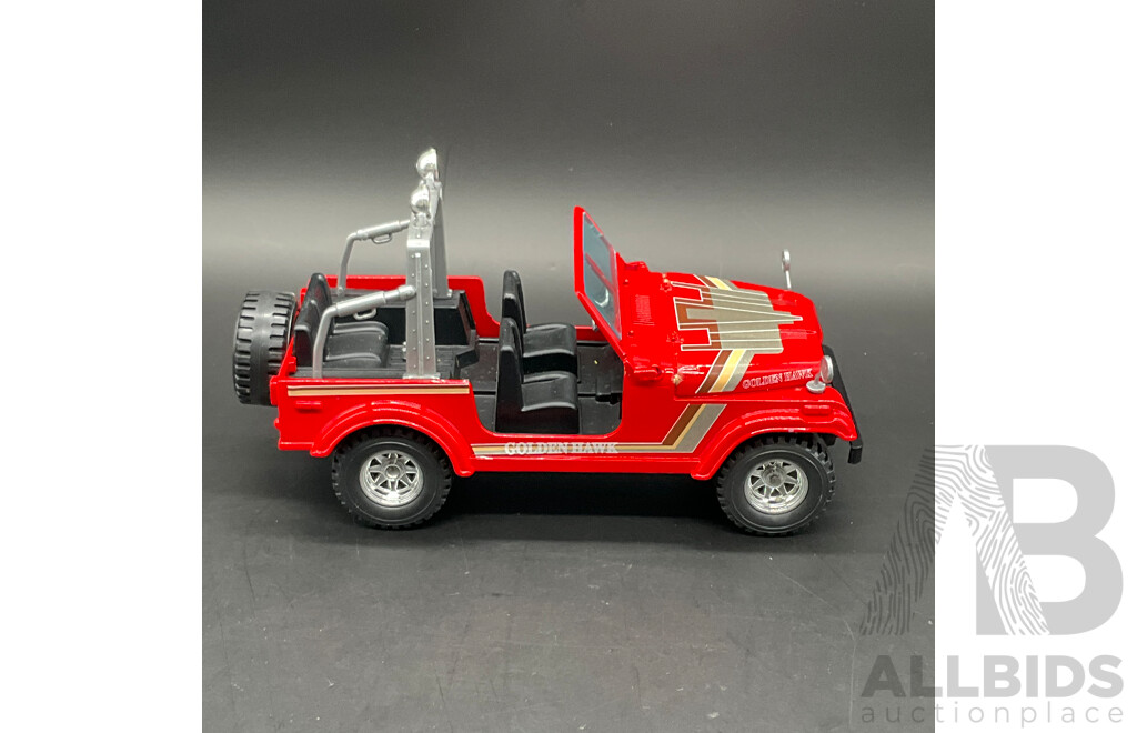 BURAGO Jeep Wrangler 1:24 Scale Model Car 0197