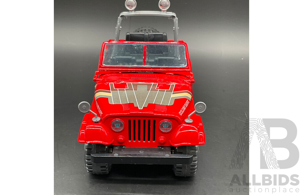 BURAGO Jeep Wrangler 1:24 Scale Model Car 0197