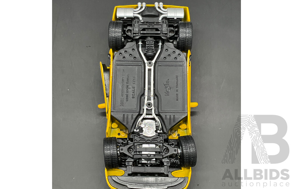 MAISTO Special Edition Chevrolet Corvette Z06 (2001) 1:18 Scale Model Car 31889