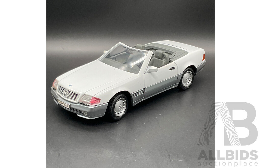 ROAD TOUGH Mercedes-Benz 500SL (1989) 1:18 Scale Model Car 92048