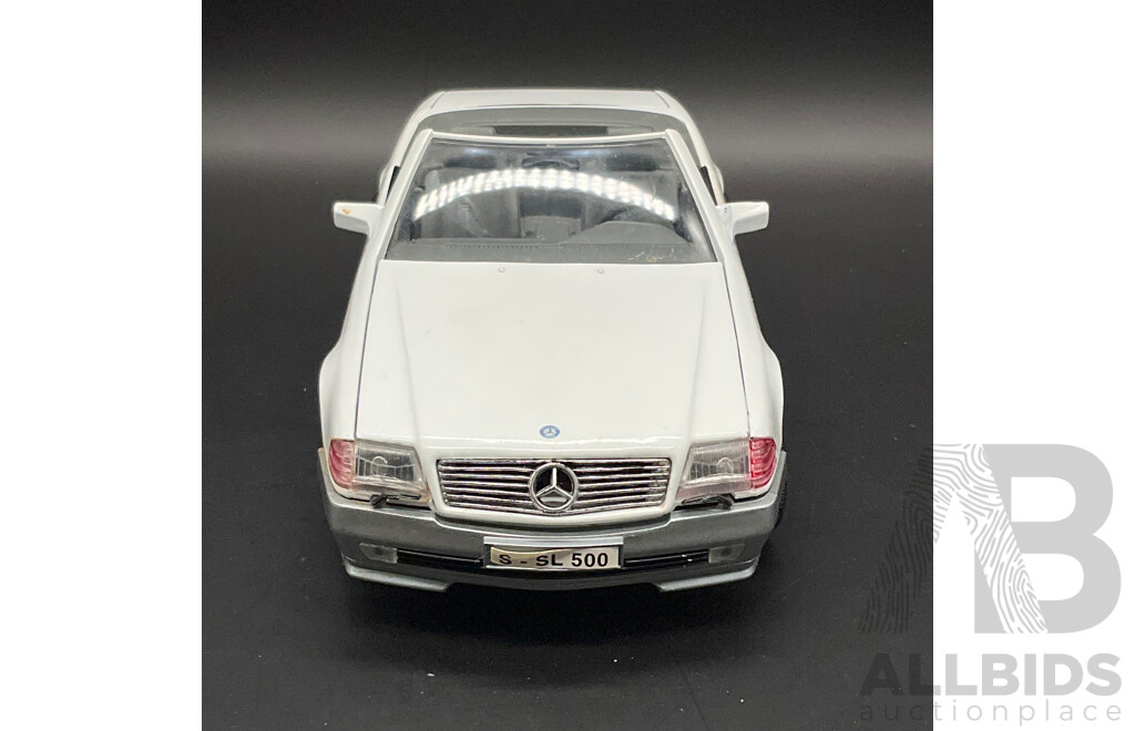ROAD TOUGH Mercedes-Benz 500SL (1989) 1:18 Scale Model Car 92048