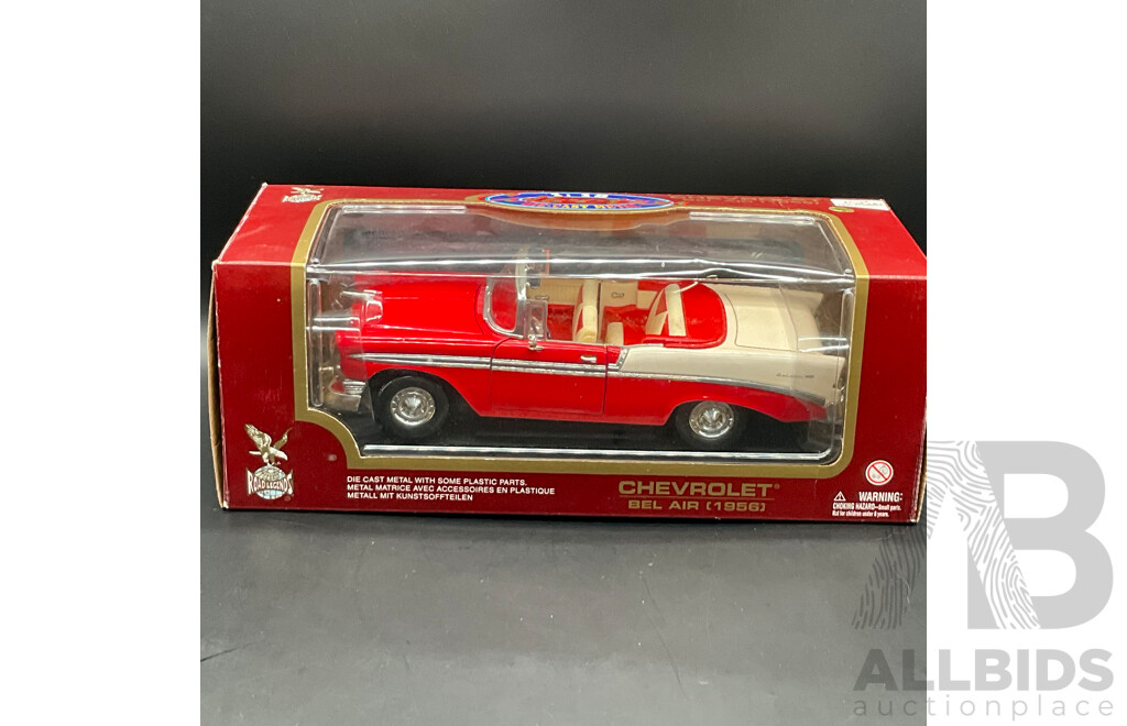 ROAD LEGENDS Chevrolet BEL AIR (1956) 1:18 Scale Model Car 92128