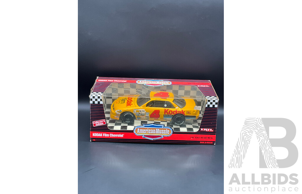 AMERICAN MUSCLE Kodak Film Chevrolet 1:18 Scale Model Car 7450